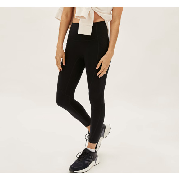 Everlane Womens The Perform Pocket Leggings XS Black High Waist NWT - Picture 1 of 8